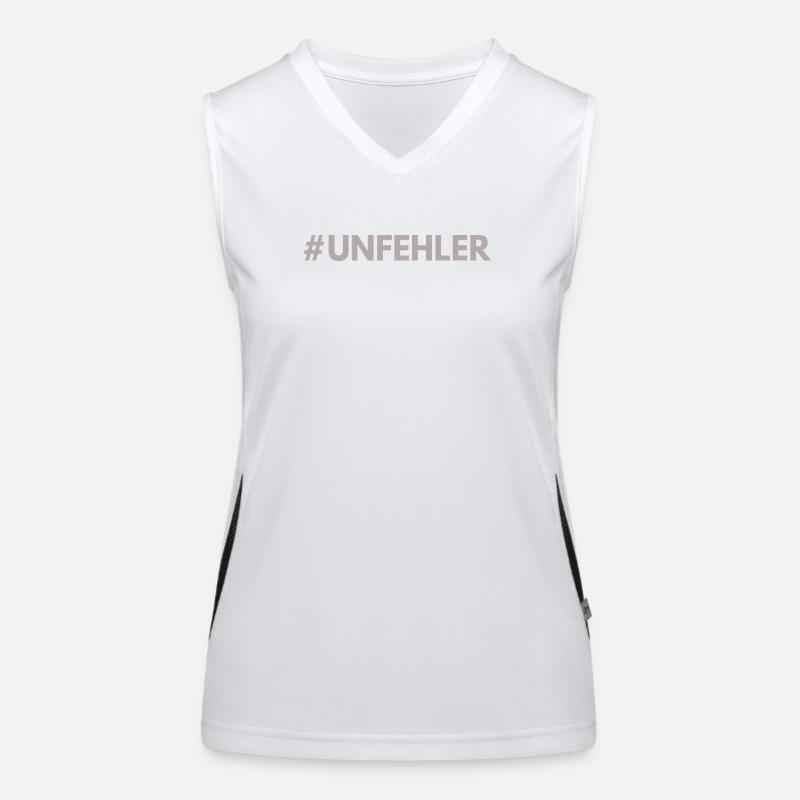 #Unfehler Funktionelles Kontrast-Tank Top für Frauen