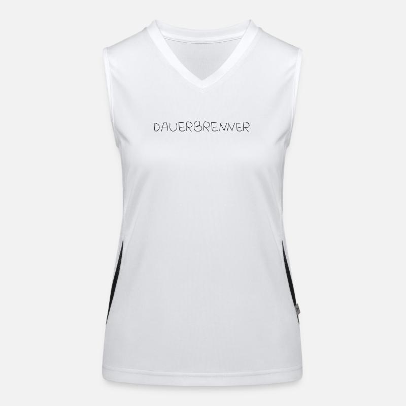 Dauerbrenner Funktionelles Kontrast-Tank Top für Frauen
