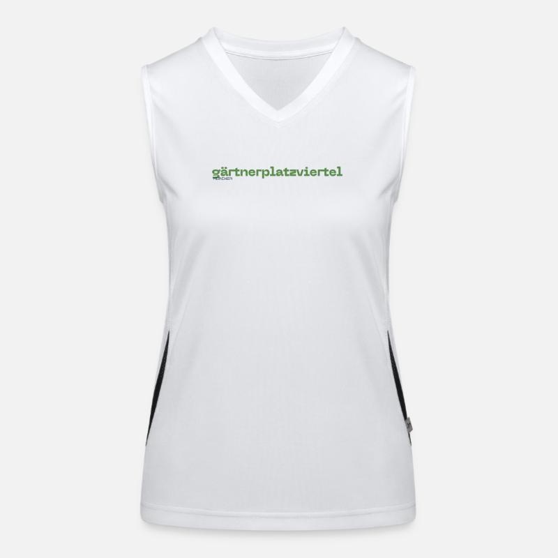 Gärtnerplatzviertel Munich district Women's Functional Contrast Tank Top