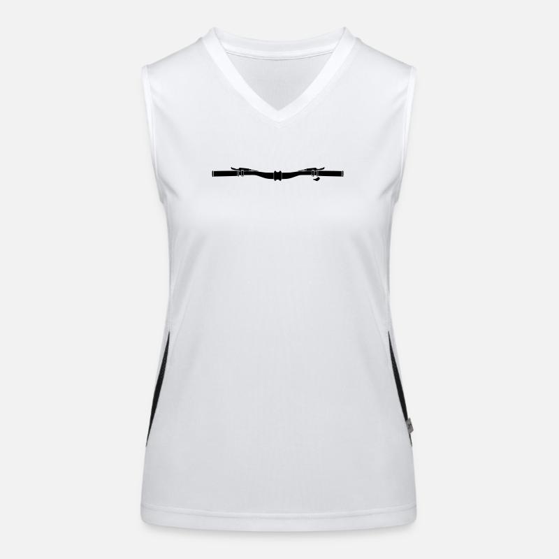 Bicycle Handlebar MTB Cockpit Women's Functional Contrast Tank Top