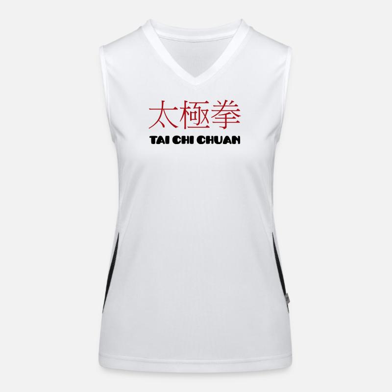 Tai Chi Chuan Women's Functional Contrast Tank Top