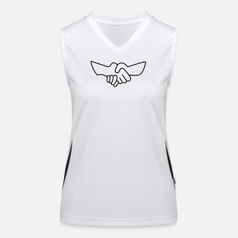 Serrer la main - © roil Débardeur respirant contrasté Femme