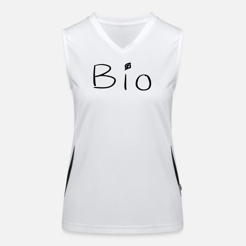 Bio Débardeur respirant contrasté Femme