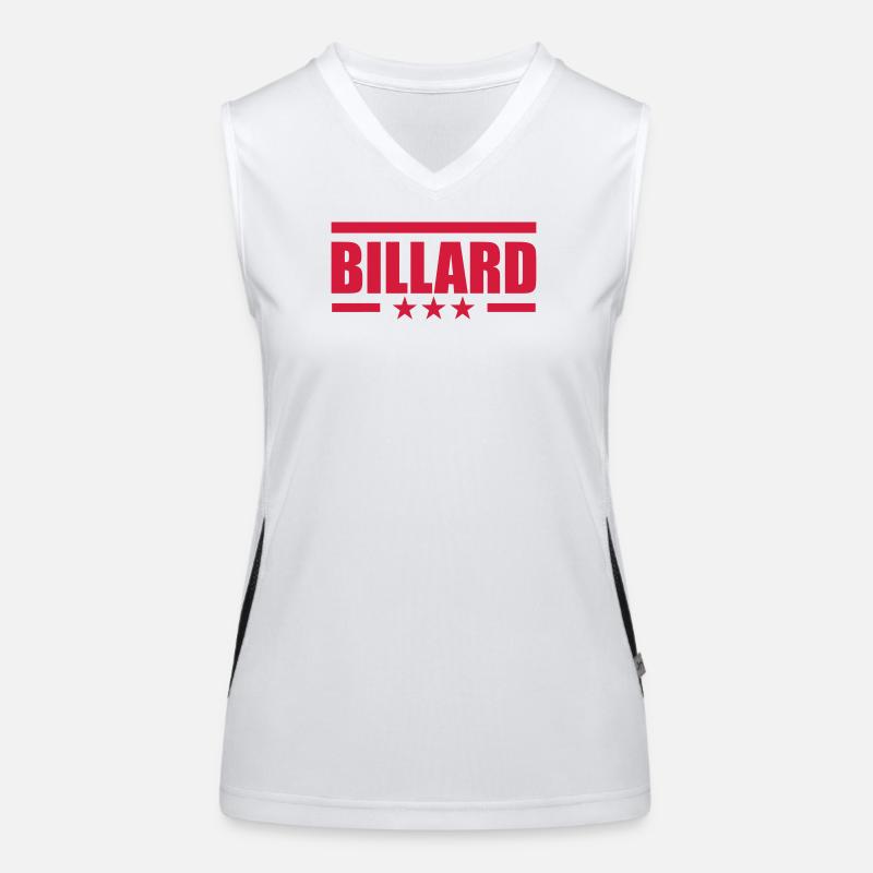 Billard Débardeur respirant contrasté Femme
