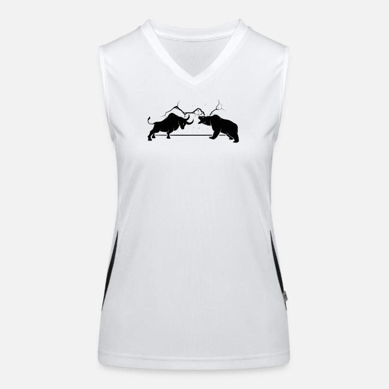 Bull vs Bear Women's Functional Contrast Tank Top