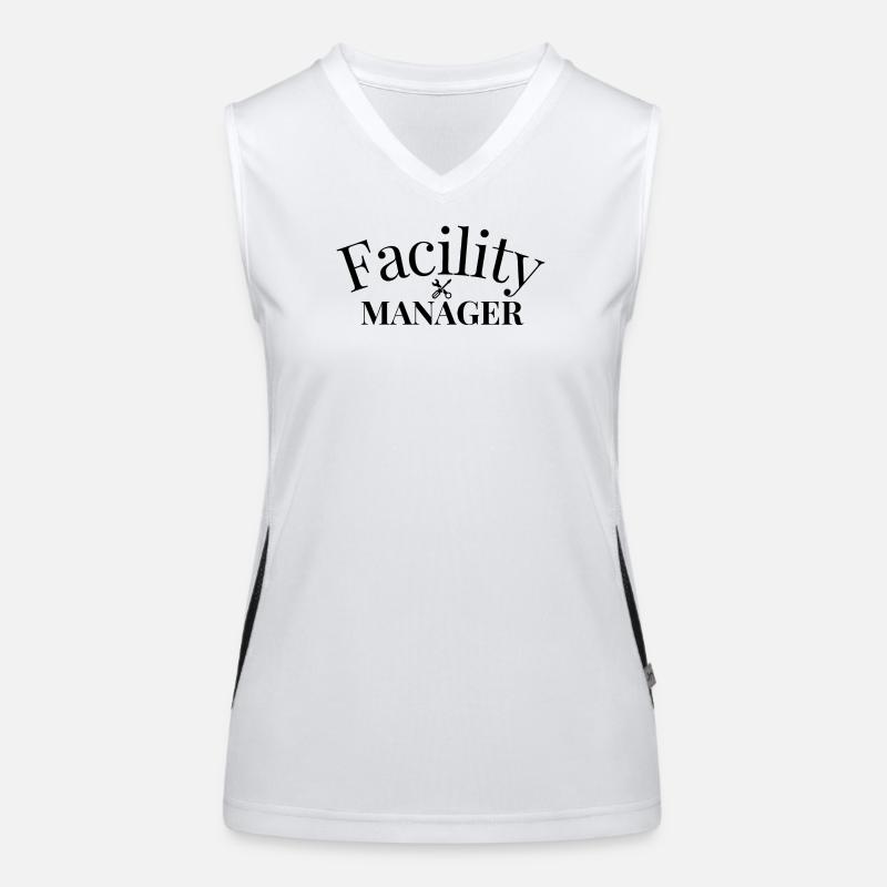 Facility Manager Funktionelles Kontrast-Tank Top für Frauen