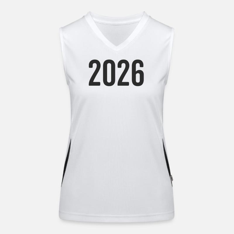 2026 New Year's Eve Women's Functional Contrast Tank Top