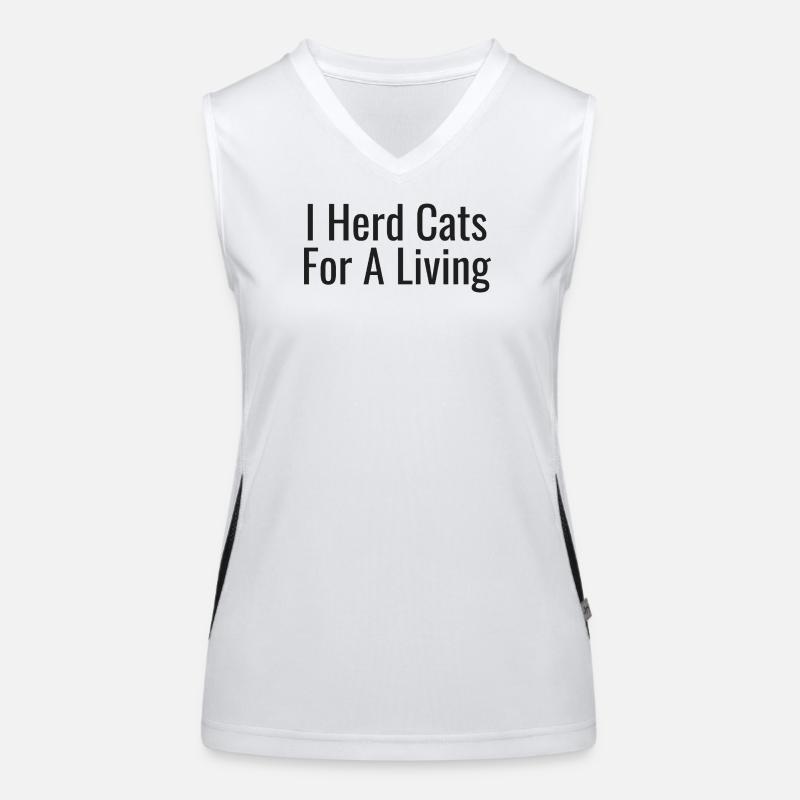 Project Manager Funktionelles Kontrast-Tank Top für Frauen