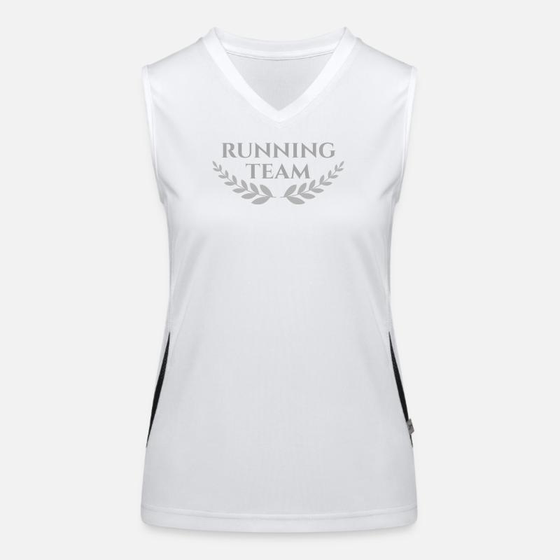 Running Team Women's Functional Contrast Tank Top