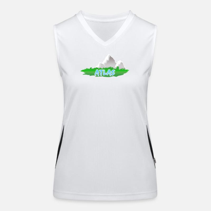 Conception Débardeur respirant contrasté Femme