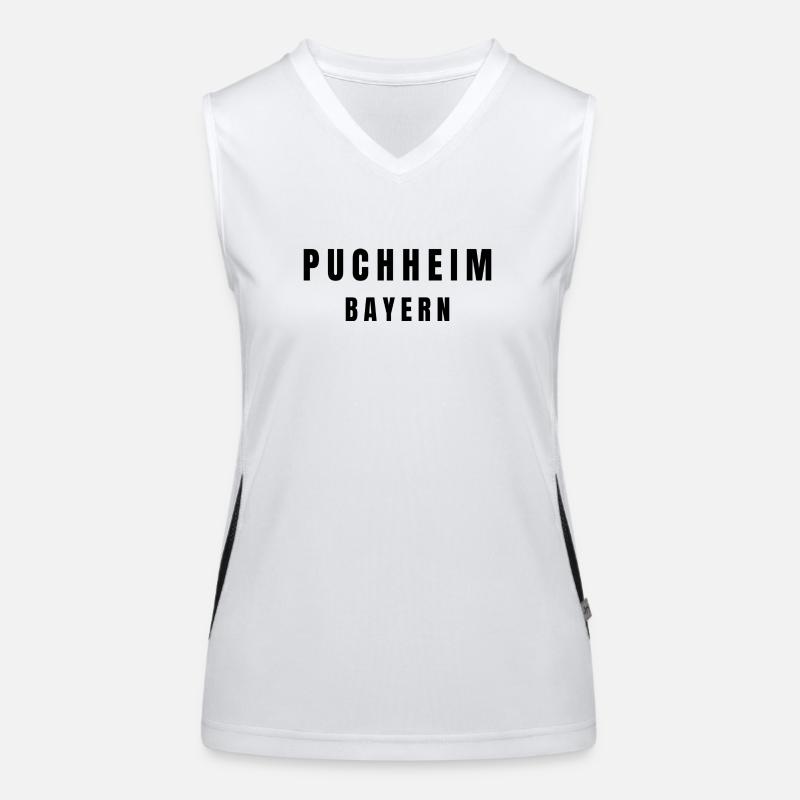 Puchheim, Bavière Débardeur respirant contrasté Femme
