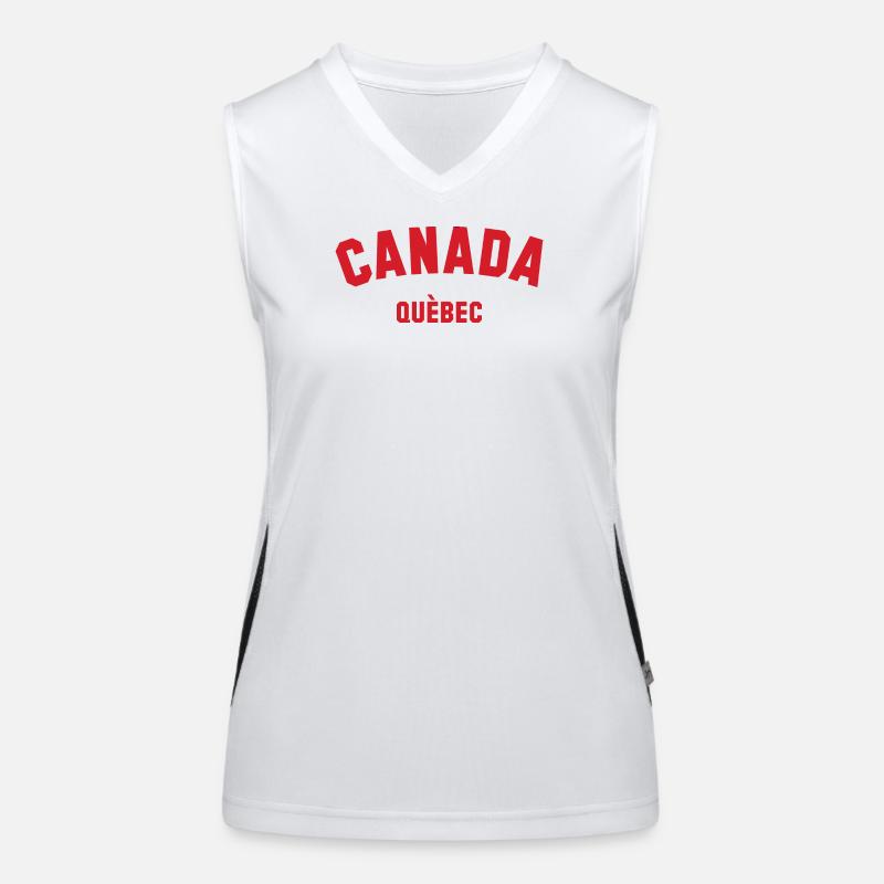 QUÉBEC, Canada Kanada Débardeur respirant contrasté Femme