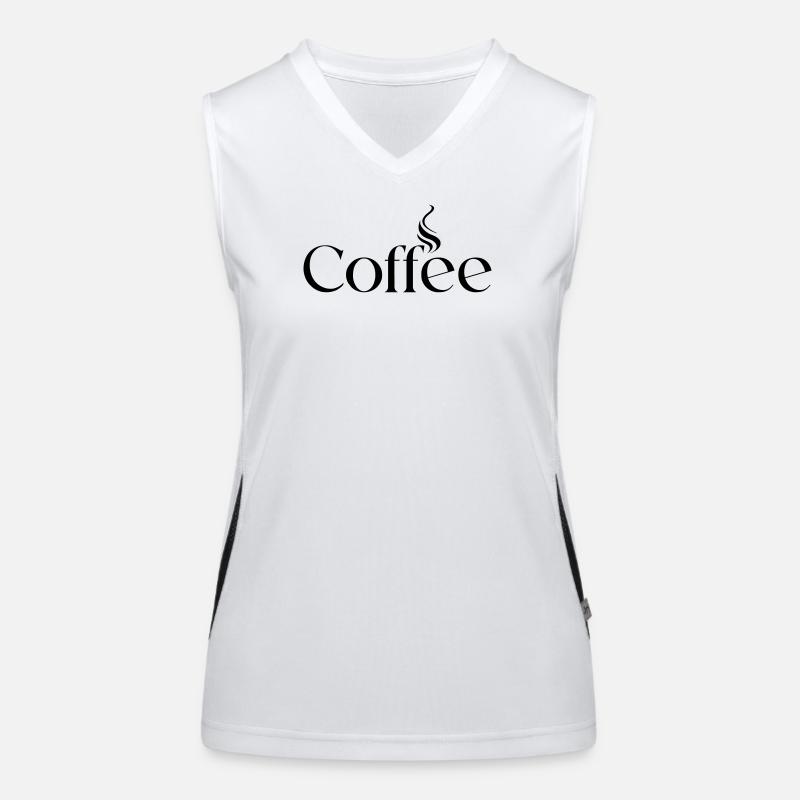 Café Débardeur respirant contrasté Femme