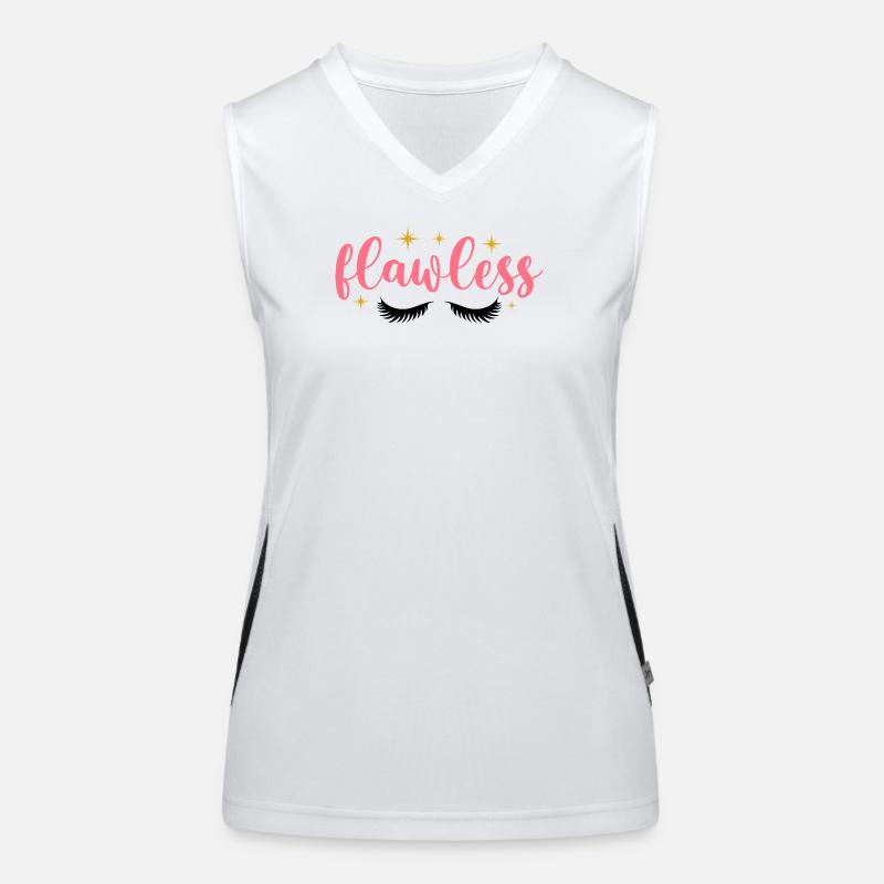 Makelloses Sternenschreiben Funktionelles Kontrast-Tank Top für Frauen