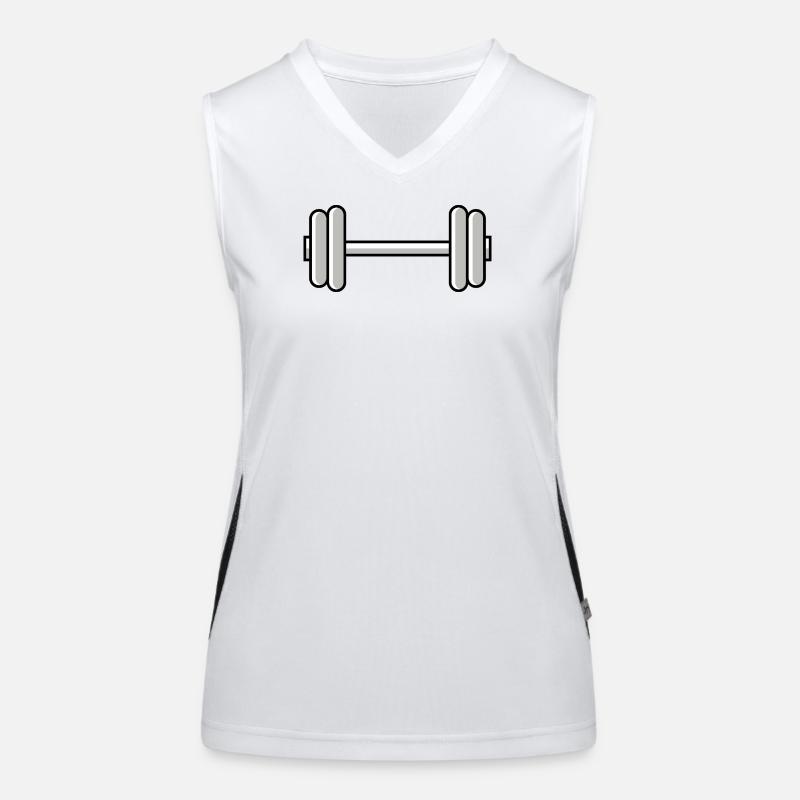 Dumbbell weights icon Women's Functional Contrast Tank Top