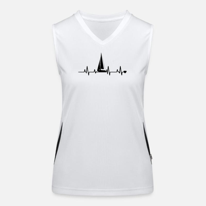 Sail Funktionelles Kontrast-Tank Top für Frauen