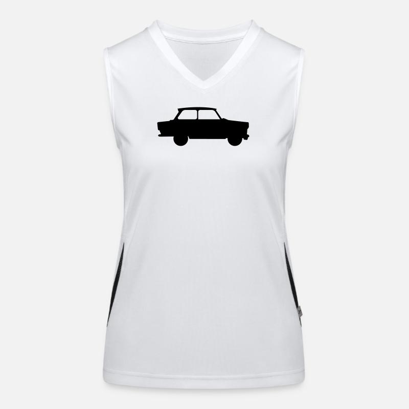 trabbi trabi pappe Funktionelles Kontrast-Tank Top für Frauen