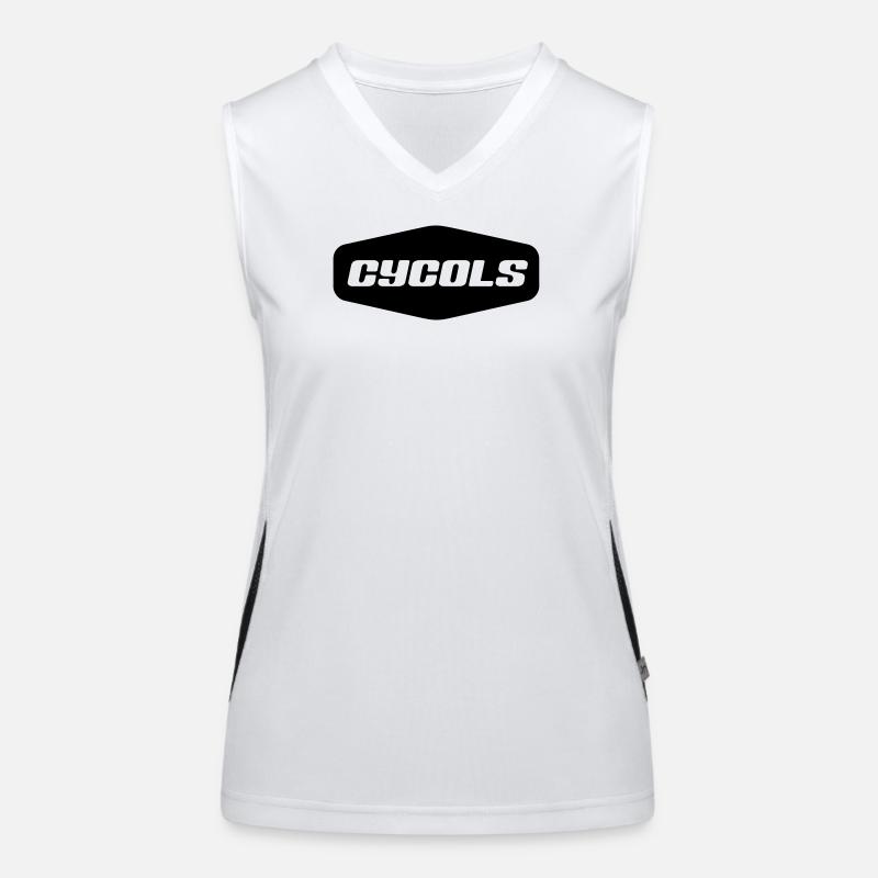 C Y C O L S - transparent Women's Functional Contrast Tank Top