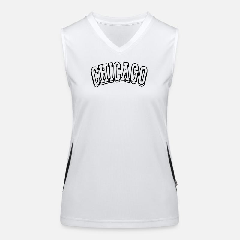 Chemise Chicago Débardeur respirant contrasté Femme