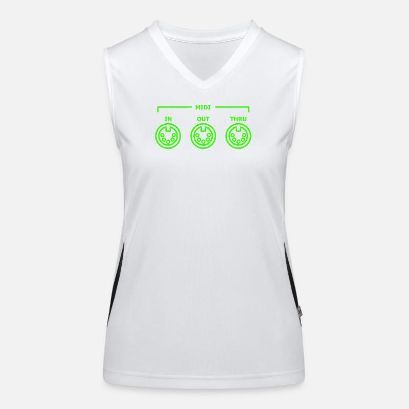 general midi Women's Functional Contrast Tank Top