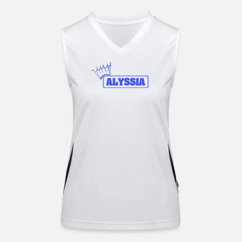 Cadeau pour Alyssia Débardeur respirant contrasté Femme