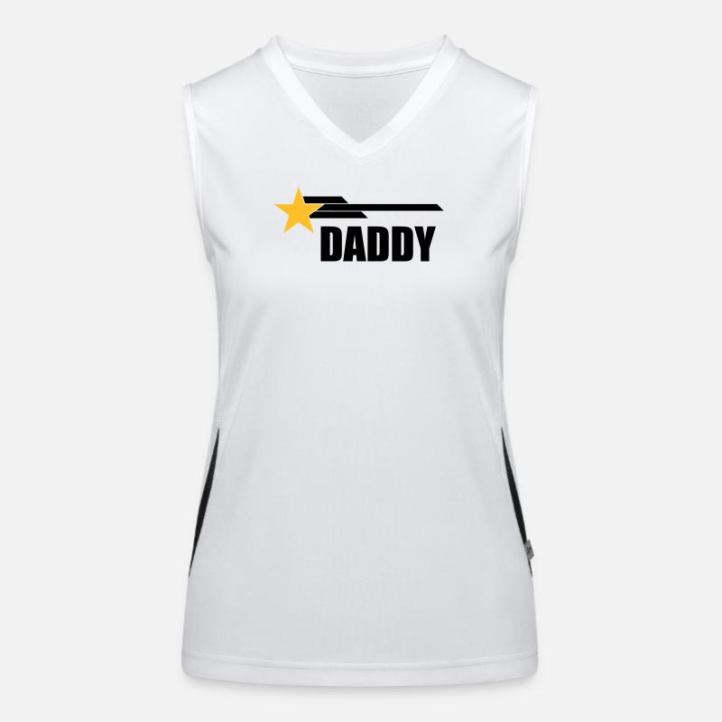 Daddy Funktionelles Kontrast-Tank Top für Frauen