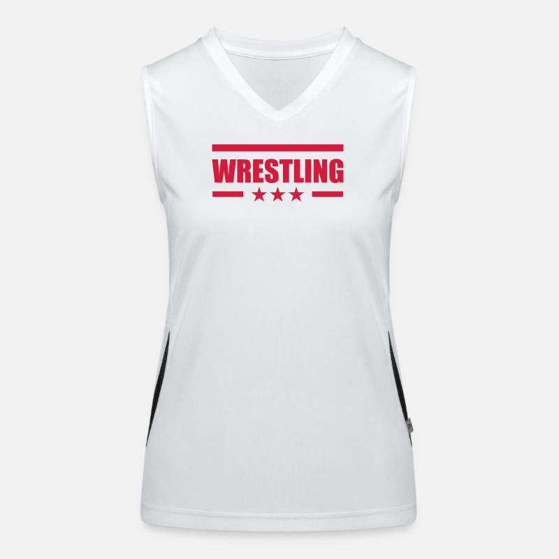 Wrestling Funktionelles Kontrast-Tank Top für Frauen