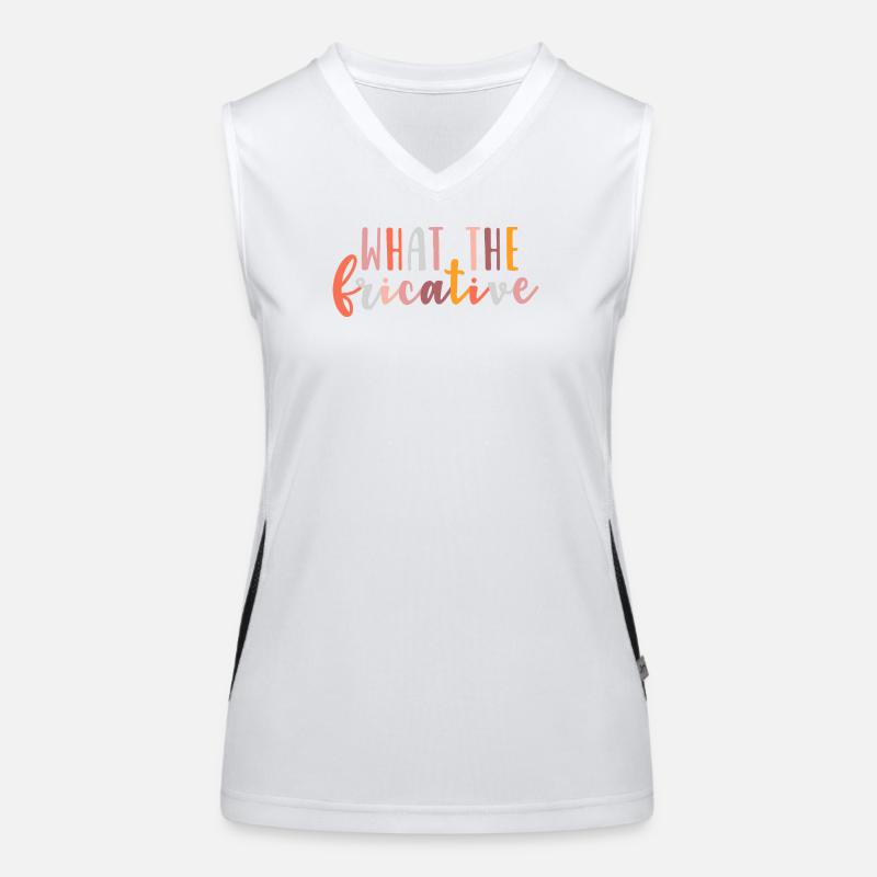 Was der Frikativ Funktionelles Kontrast-Tank Top für Frauen