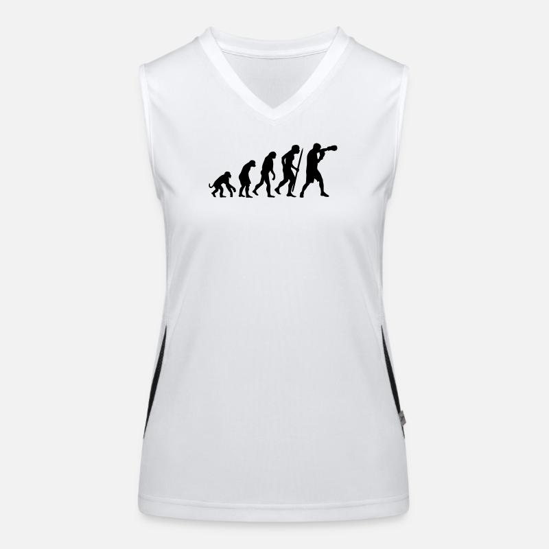 Evolution of boxing Women's Functional Contrast Tank Top