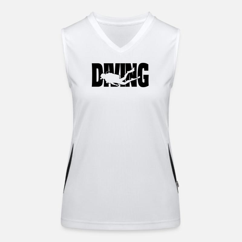 plongée II Débardeur respirant contrasté Femme