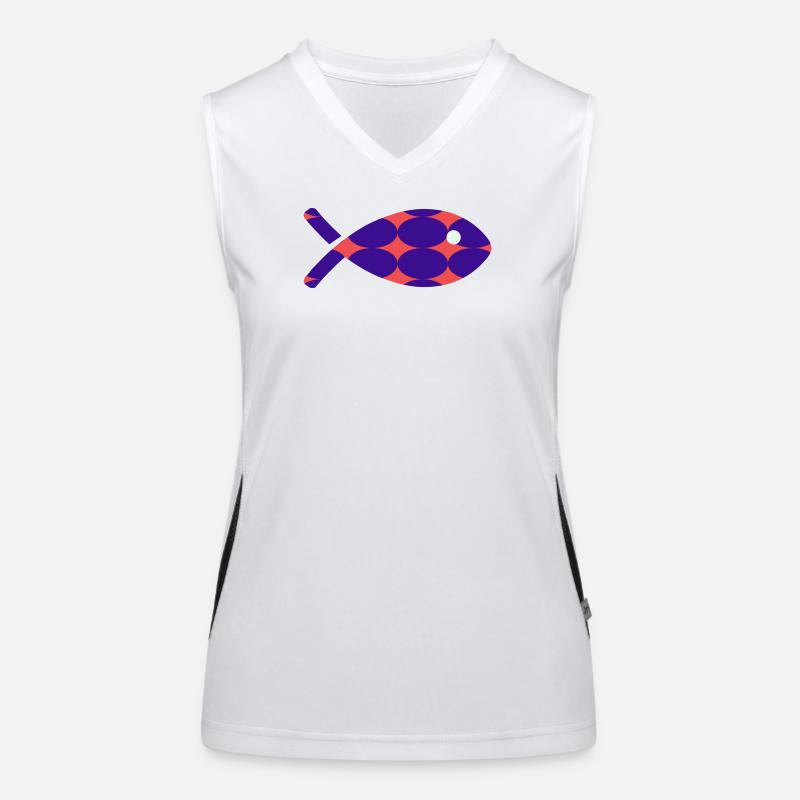 FISH Women's Functional Contrast Tank Top