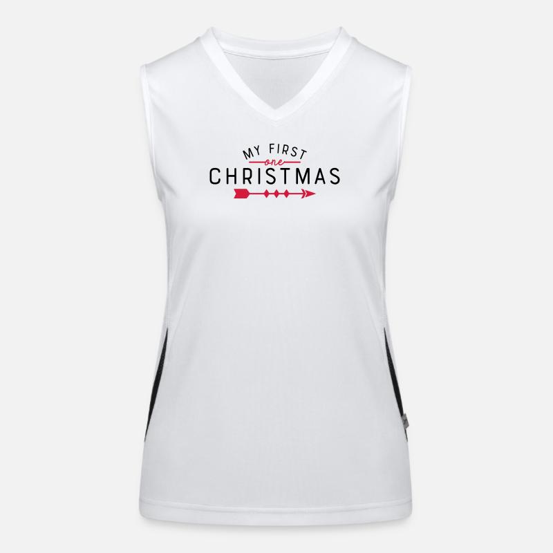 mon premier Noël Débardeur respirant contrasté Femme