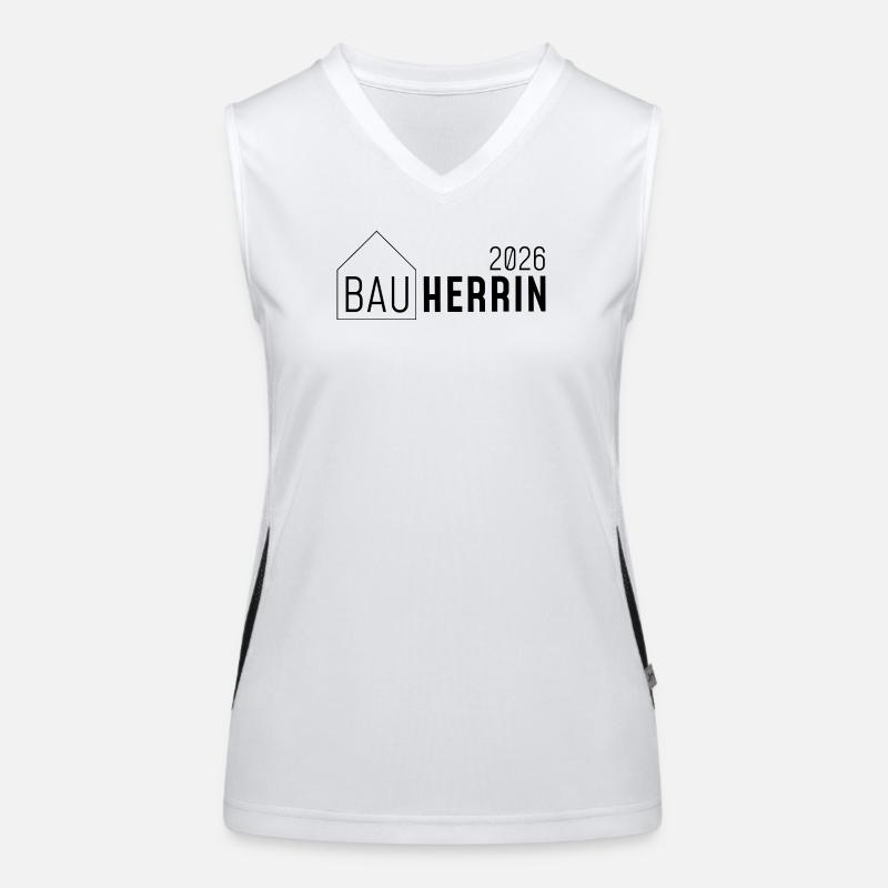 Builder 2026 with house Women's Functional Contrast Tank Top
