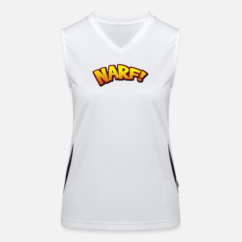 NARF! Funktionelles Kontrast-Tank Top für Frauen