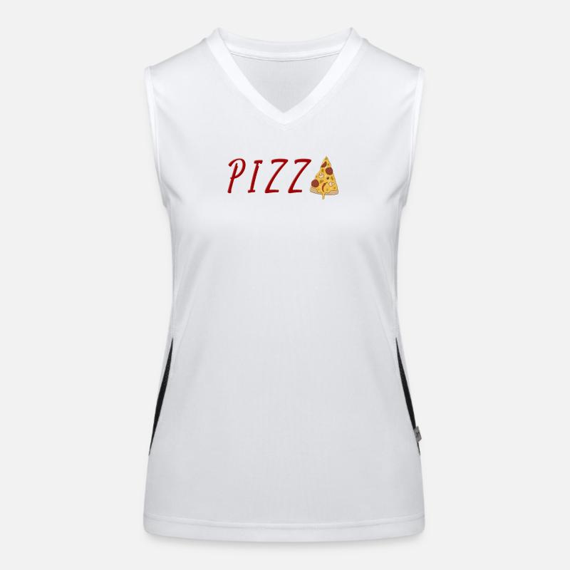 PIZZA Débardeur respirant contrasté Femme