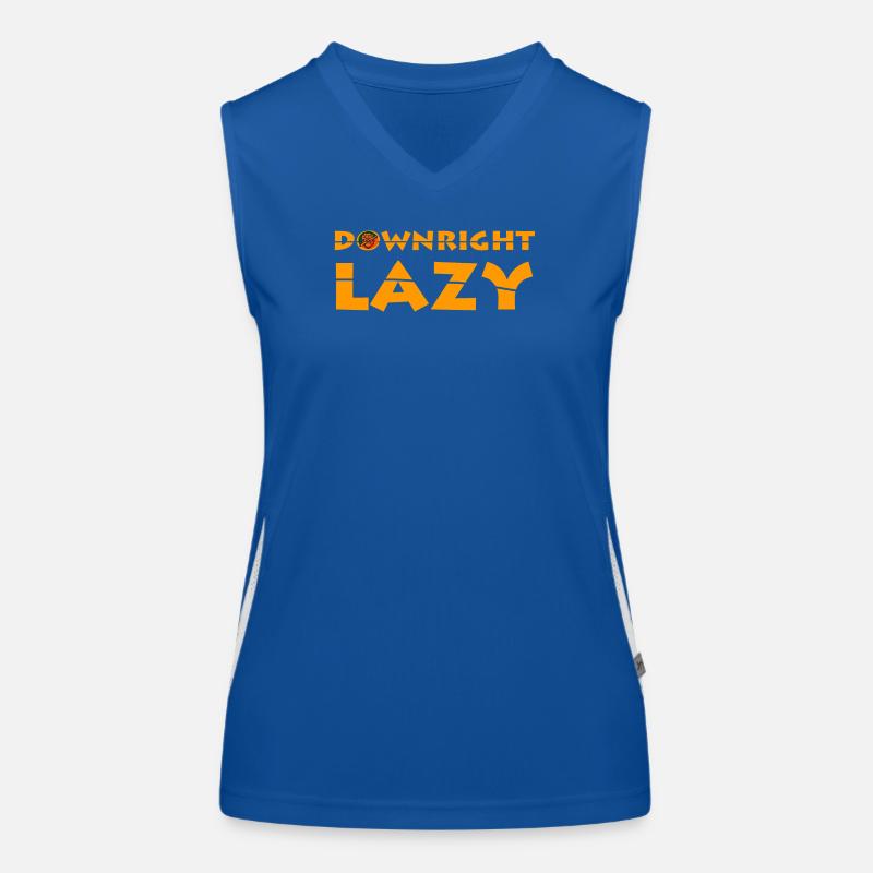 Downright Lazy  Women's Functional Contrast Tank Top