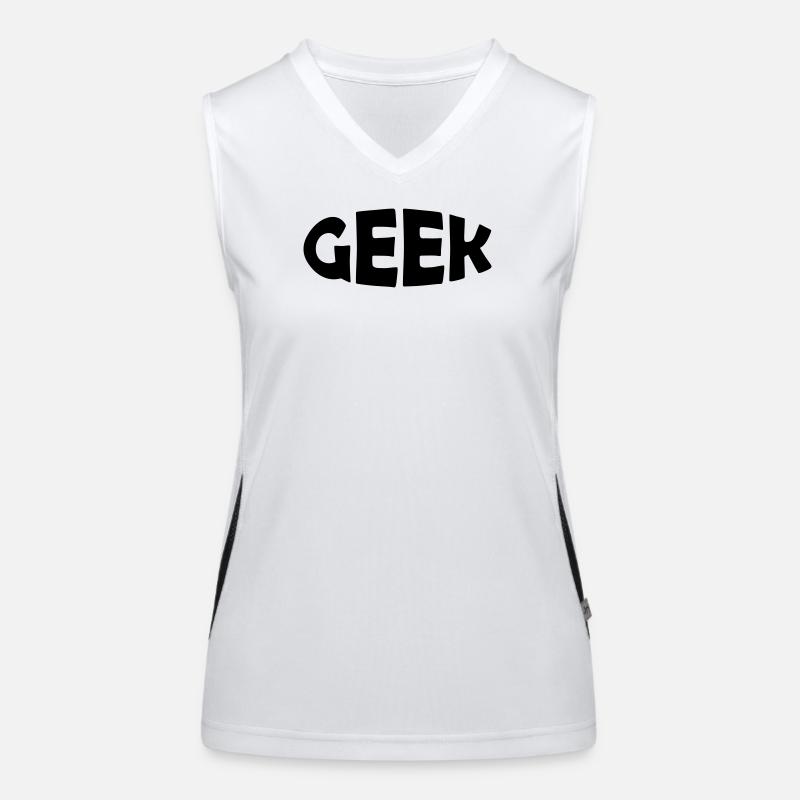 Geek Débardeur respirant contrasté Femme