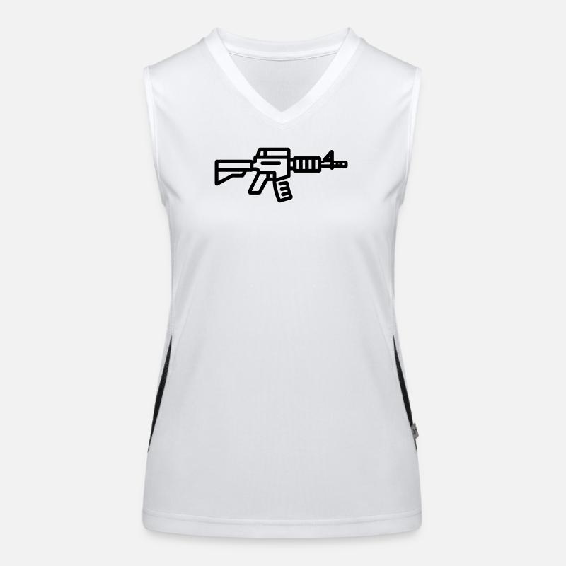 fusil Débardeur respirant contrasté Femme