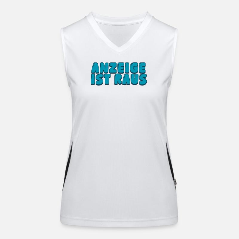 Anzeige ist raus Funktionelles Kontrast-Tank Top für Frauen