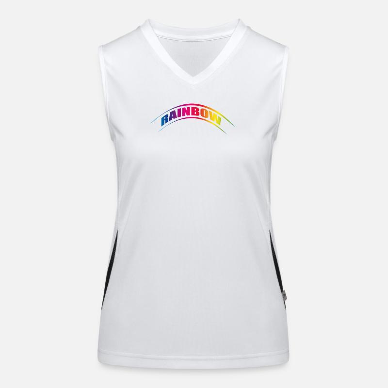 RAINBOW Women's Functional Contrast Tank Top