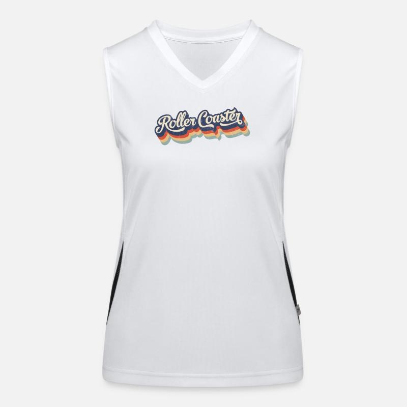 Roller Coaster Women's Functional Contrast Tank Top