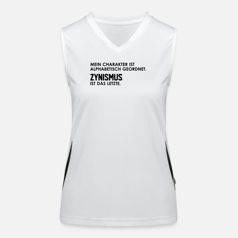 cynicism Women's Functional Contrast Tank Top