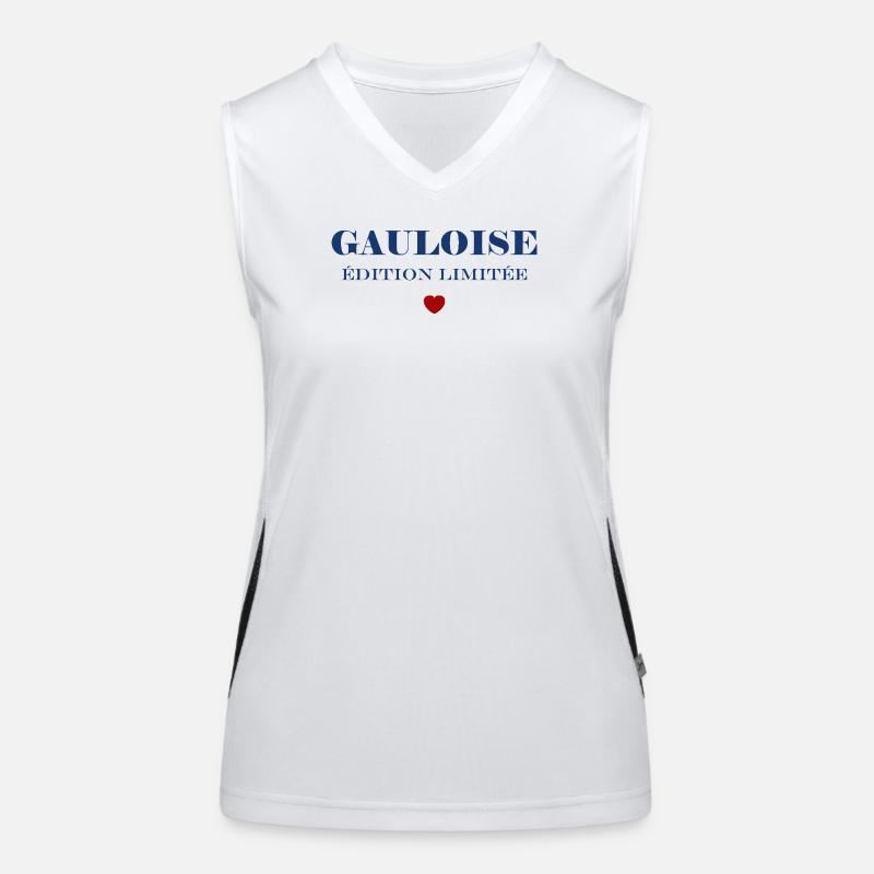 Gauloise  Débardeur respirant contrasté Femme
