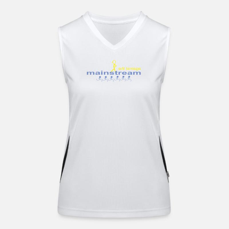 against_the_mainstream Women's Functional Contrast Tank Top