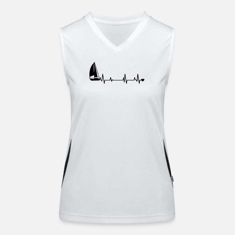 Voile Débardeur respirant contrasté Femme