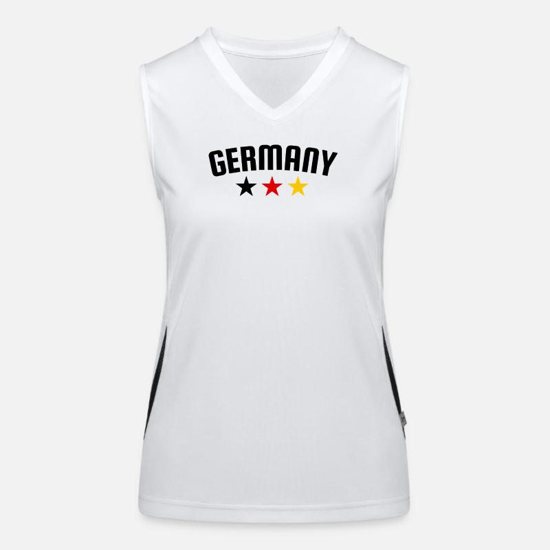 Germany 3 Star Design EN Women's Functional Contrast Tank Top