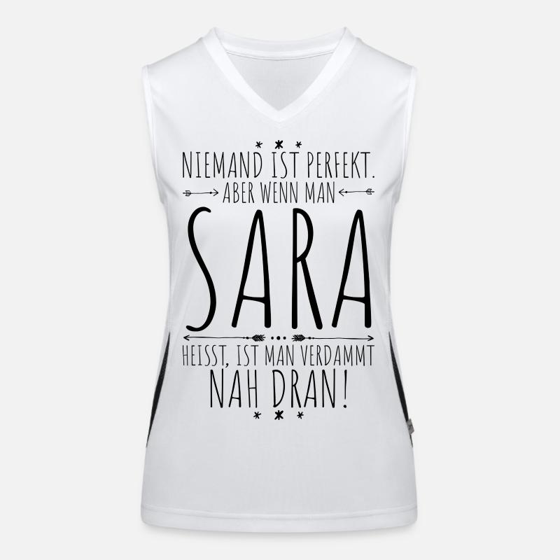 Sara perfekt Funktionelles Kontrast-Tank Top für Frauen