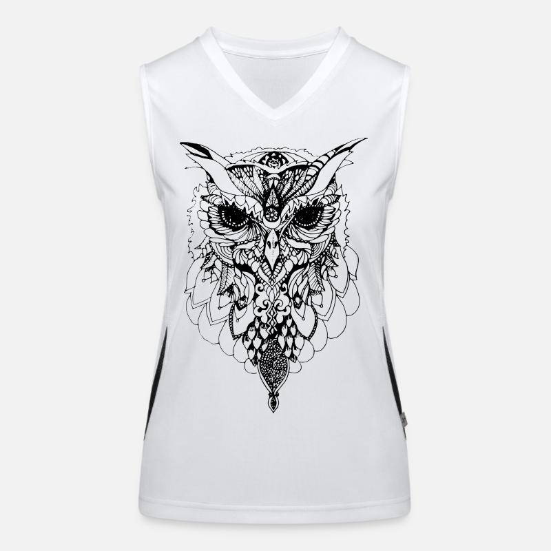 hibou Débardeur respirant contrasté Femme