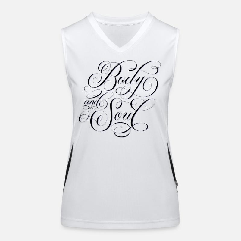 Corps et âme Débardeur respirant contrasté Femme