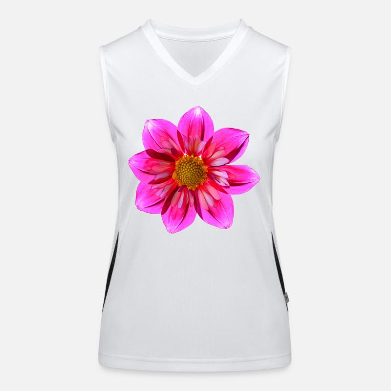 Ombre de Dahlia Débardeur respirant contrasté Femme